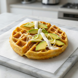 Savory Power Waffle